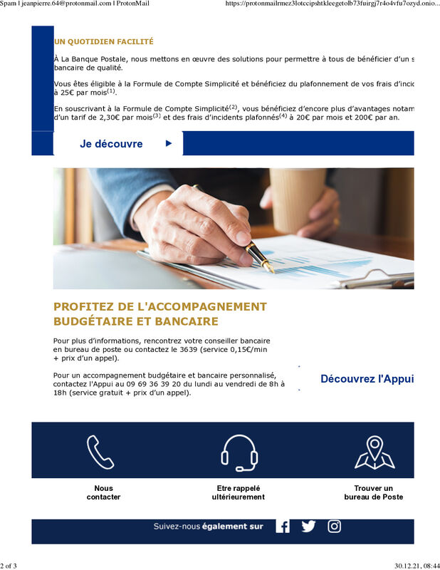 Ntroduire 81  imagen formule de compte simplicité la banque postale ...